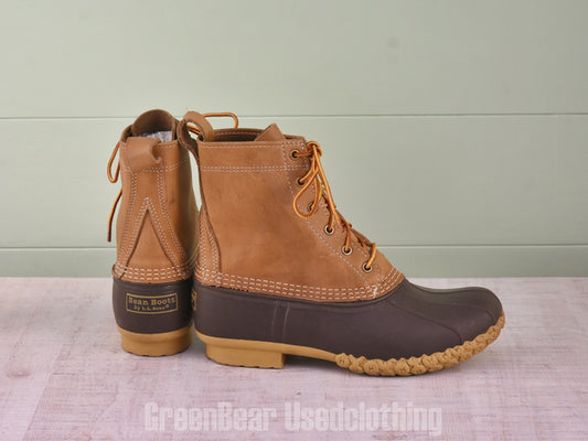 E737 USA製 L.L.Bean ビーンブーツ 茶 メンズ W9W 27cm