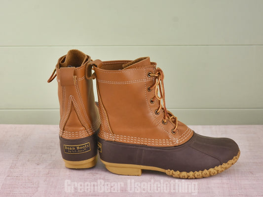 E758 USA製 L.L.Bean ビーンブーツ 茶 レディース 24~24.5cmくらい
