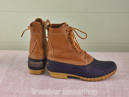 E770 USA製 L.L.Bean ビーンブーツ 茶 レディース 24cmくらい