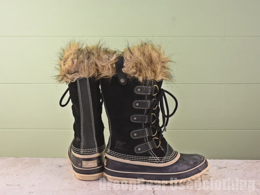 レディース SOREL スノーブーツ 黒 23cm Z494