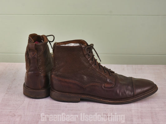 E774 イタリア製 FRATELLI ROSSETTI メンズブーツ 茶 8.5 26.5cm