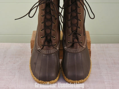 F003 USA製 L.L.Bean ビーンブーツ インナーボア 茶 メンズ 26～26.5cmくらい