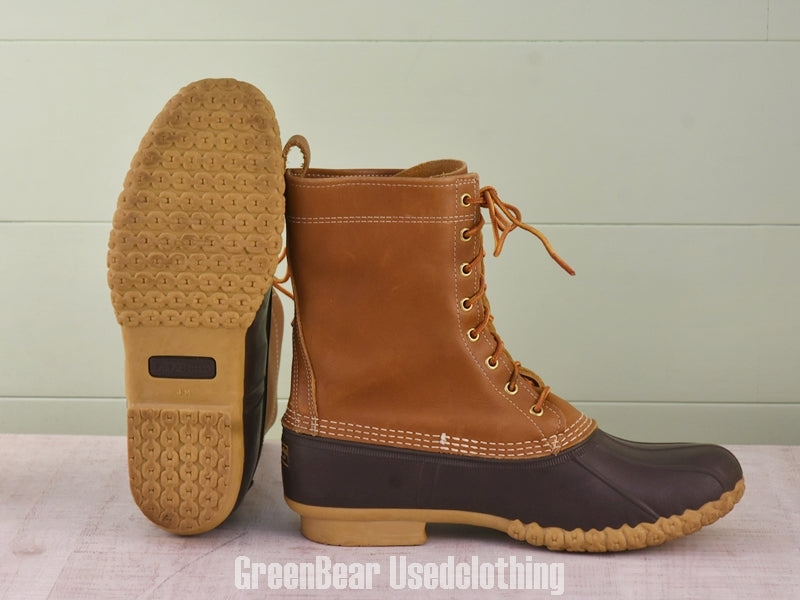 F008 USA製 L.L.Bean ビーンブーツ 茶 メンズ 30cmくらい
