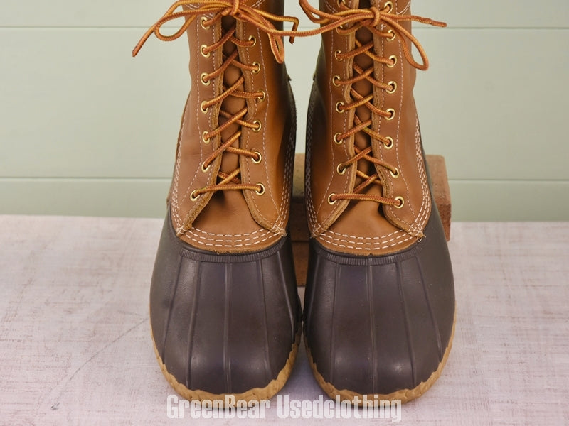 F008 USA製 L.L.Bean ビーンブーツ 茶 メンズ 30cmくらい
