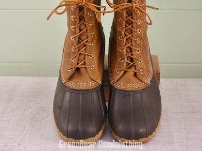 F008 USA製 L.L.Bean ビーンブーツ 茶 メンズ 30cmくらい
