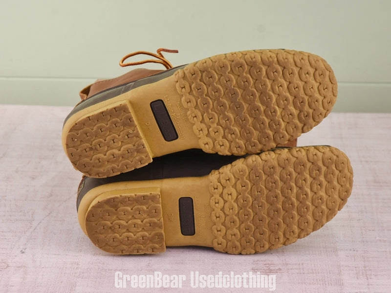 F028 USA製 L.L.Bean ビーンブーツ 茶 レディース 24.5cmくらい