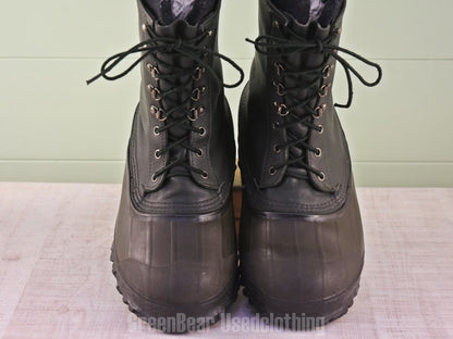 E296 USA製 RACROSSE ビンテージ スノーブーツ 黒 メンズ 10 28cm