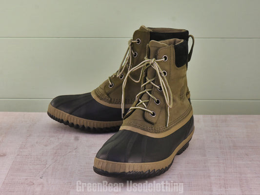 F036 メンズ SOREL スノーブーツ グレー 28.5cm