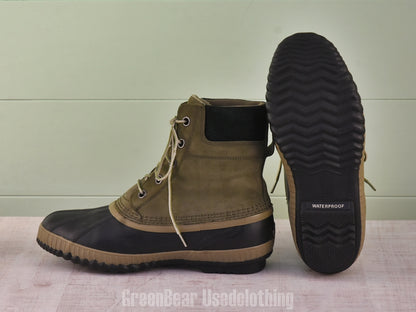 F036 メンズ SOREL スノーブーツ グレー 28.5cm