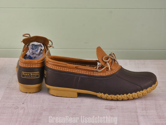 F038 USA製 L.L.Bean ビーンブーツ ワイズ細め 茶 メンズ 12N 30cm