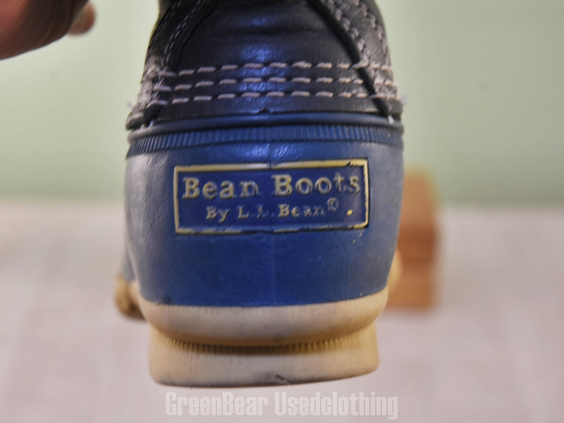 F083 USA製 L.L.Bean ビーンブーツ 紺 メンズ 25～25.5cmくらい