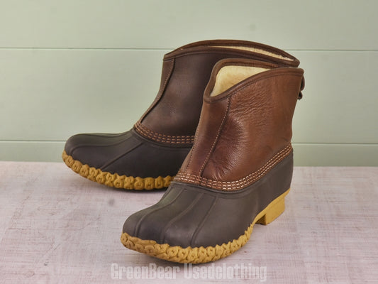 F086 USA製 L.L.Bean ビーンブーツ インナーボア 茶 メンズ 29cmくらい