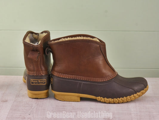 F086 USA製 L.L.Bean ビーンブーツ インナーボア 茶 メンズ 29cmくらい