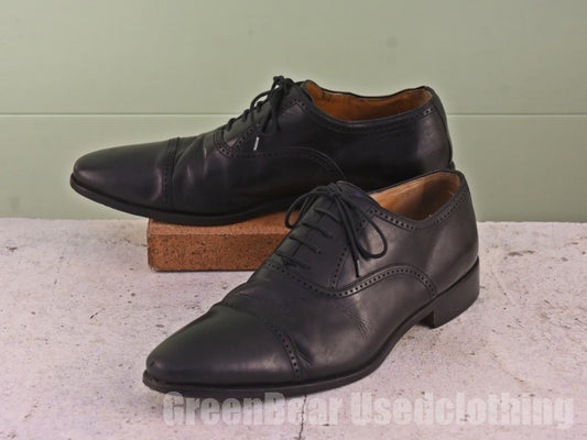 メンズ Massimo Dutti ビジネスシューズ ストレートチップ 黒 44 27cm B051