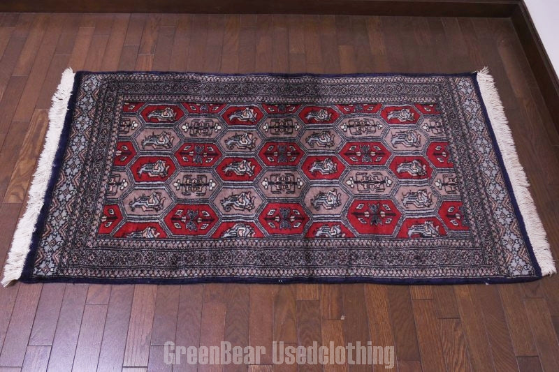 RAGC214 トライバルラグ ウール絨毯 アンティーク ヴィンテージ アフガンラグ