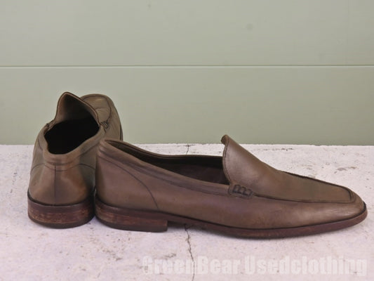 メンズ Paraboot スリッポンシューズ グレーっぽい茶 7.5 25.5cm Z012