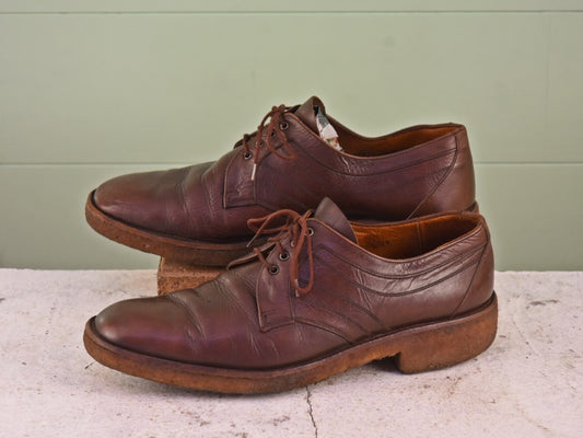 ビンテージ BALLY ドレスシューズ 茶 メンズ 10D 28cm Z539