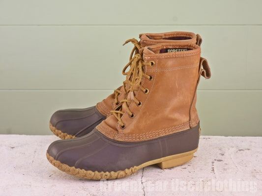 USA製 L.L.Bean ビーンブーツ 茶 レディース 25cmくらい Z055