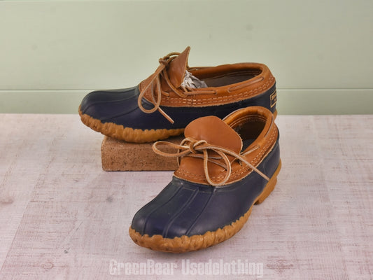 F137 USA製 L.L.Bean ビンテージ ビーンブーツ 茶 レディース 7LM 25cm