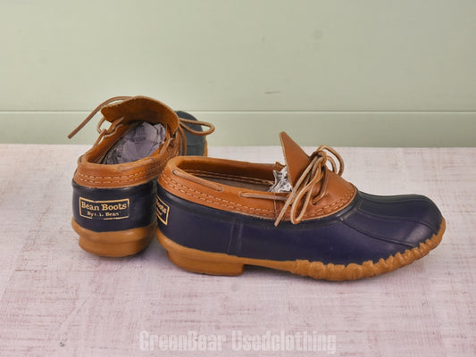 F137 USA製 L.L.Bean ビンテージ ビーンブーツ 茶 レディース 7LM 25cm