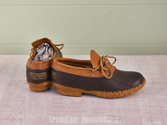 F138 USA製 L.L.Bean ビンテージ ビーンブーツ 茶 レディース 7LM 25cm