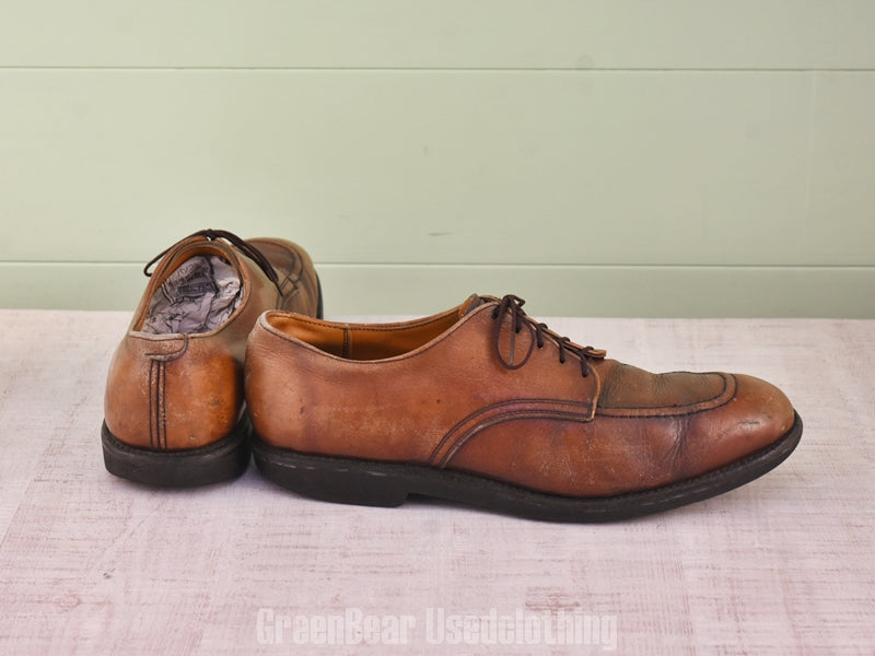 F140 USA製 RED WING ビンテージ Uチップシューズ 茶 メンズ 11.5D 29.5cm