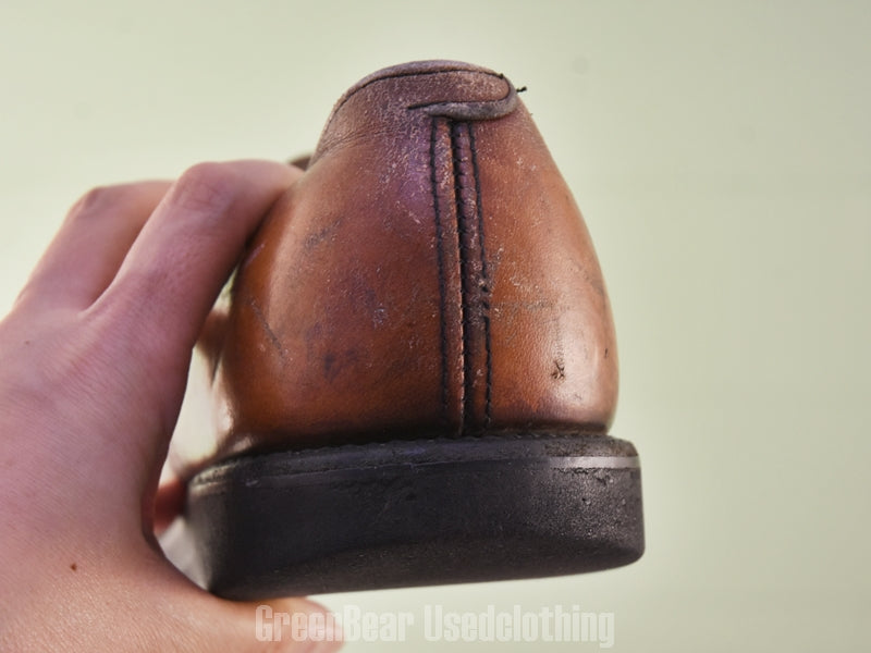 F140 USA製 RED WING ビンテージ Uチップシューズ 茶 メンズ 11.5D 29.5cm