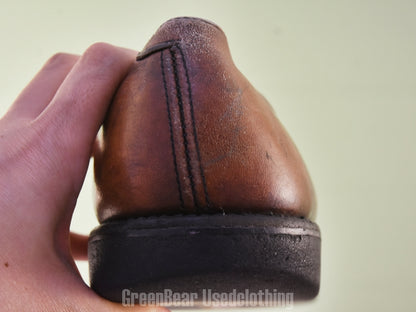 F140 USA製 RED WING ビンテージ Uチップシューズ 茶 メンズ 11.5D 29.5cm