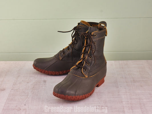 F153 USA製 L.L.Bean ビーンブーツ 茶 レディース 7M 24cm