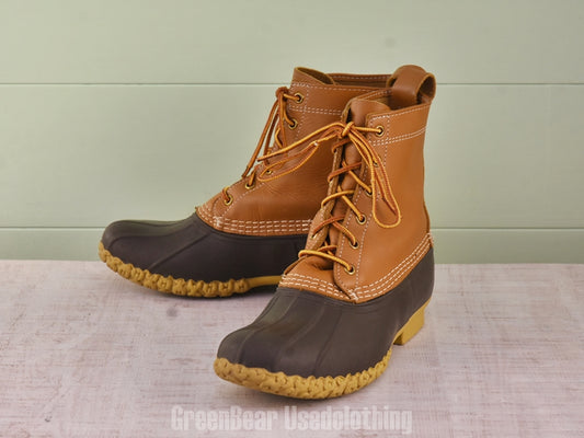 F165 USA製 L.L.Bean ビーンブーツ 茶 メンズ 8M 26cm