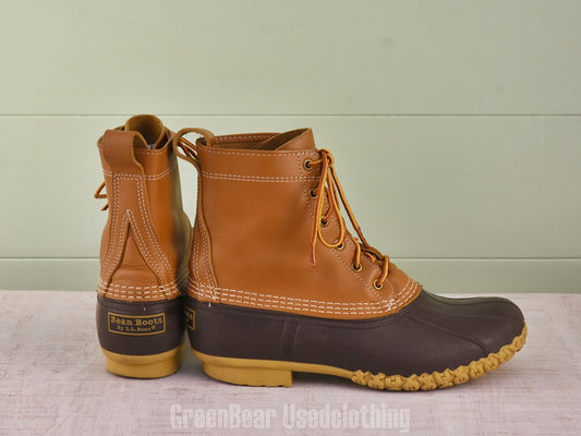 F165 USA製 L.L.Bean ビーンブーツ 茶 メンズ 8M 26cm