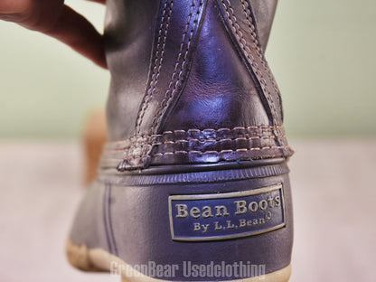 F181 USA製 L.L.Bean ビーンブーツ 裏地付き 茶 レディース W7M 25cm