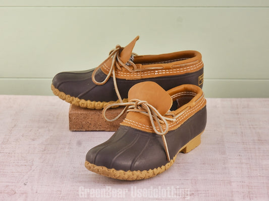 F184 USA製 L.L.Bean ビーンブーツ 茶 レディース 24-24.5cmくらい