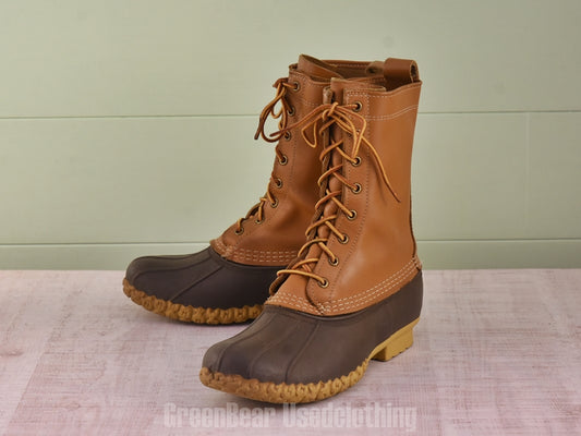 E381 USA製 L.L.Bean ビーンブーツ 茶 メンズ 8M 26cm