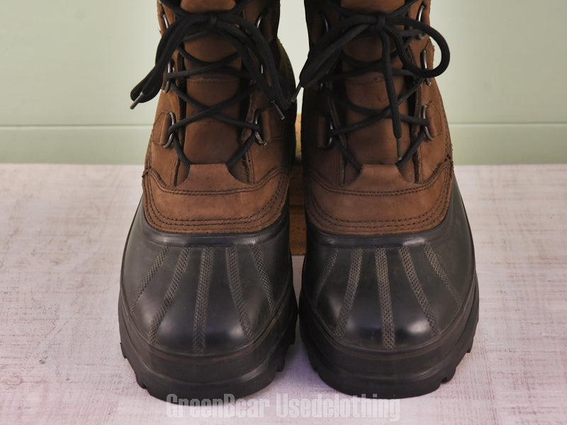 F191 メンズ SOREL スノーブーツ 茶 27cm