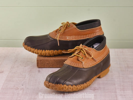 F195 USA製 L.L.Bean ビーンブーツ 茶 メンズ 9GM 27cm