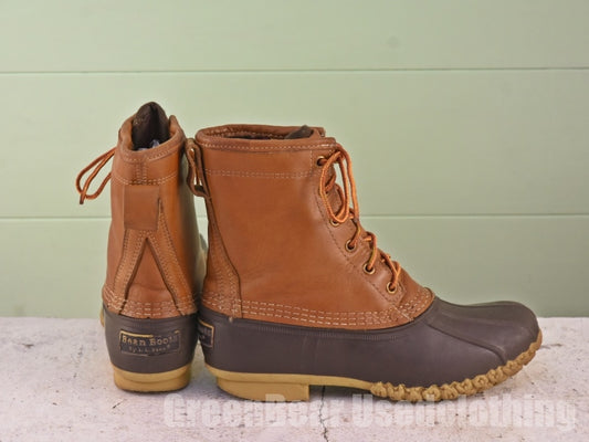 USA製 L.L.Bean ビーンブーツ 裏地付き 茶 レディース 24.5cmくらい B194