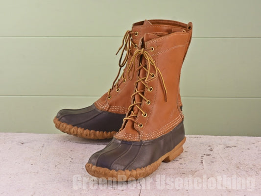 USA製 L.L.Bean ビンテージ ビーンブーツ 茶 レディース 8LM 25cm B216