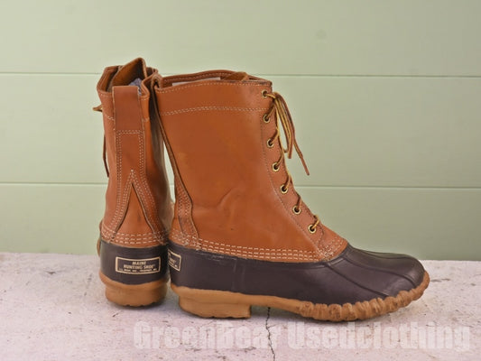 USA製 L.L.Bean ビンテージ ビーンブーツ 茶 レディース 8LM 25cm B216