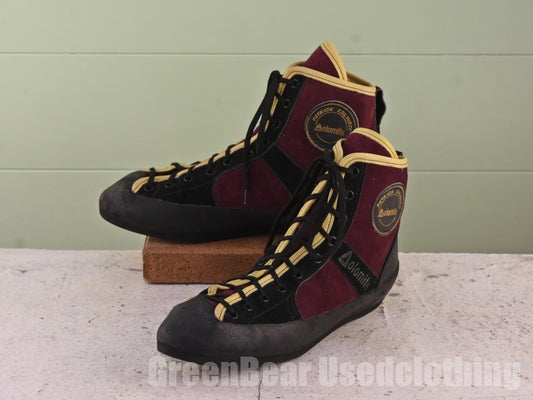 新古品 Aolomite ビンテージ クライミングシューズ エンジ×クロ EU45 B263