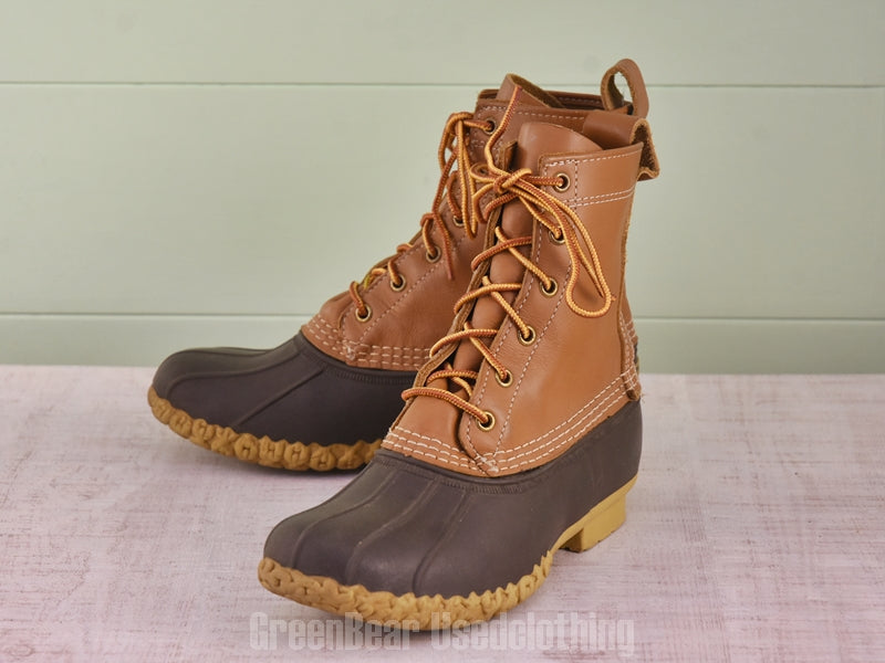 E439 USA製 L.L.Bean ビーンブーツ 茶 レディース 7M 24cm