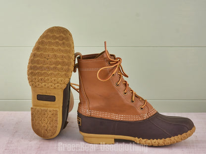 E439 USA製 L.L.Bean ビーンブーツ 茶 レディース 7M 24cm