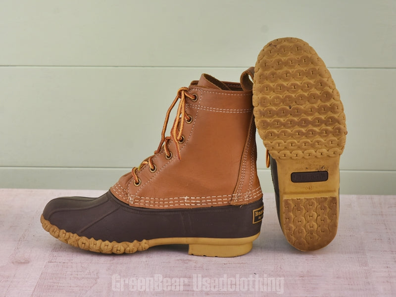 E439 USA製 L.L.Bean ビーンブーツ 茶 レディース 7M 24cm