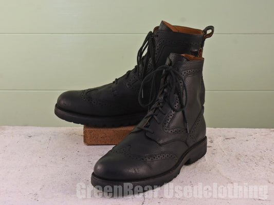 メキシコ製 FRYE メンズブーツ 黒 11.5D 29.5cm B292