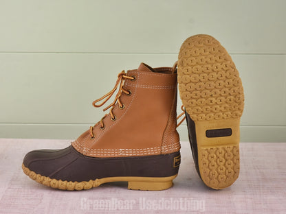 E466 USA製 L.L.Bean ビーンブーツ 茶 レディース 7M 24cm