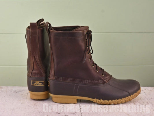 USA製 L.L.Bean ビーンブーツ 裏地付き 茶 メンズ 13M 31cm B323