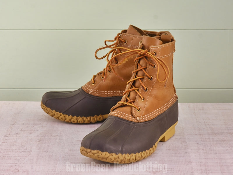 D093 USA製 L.L.Bean ビーンブーツ 茶 メンズ 25cmくらい