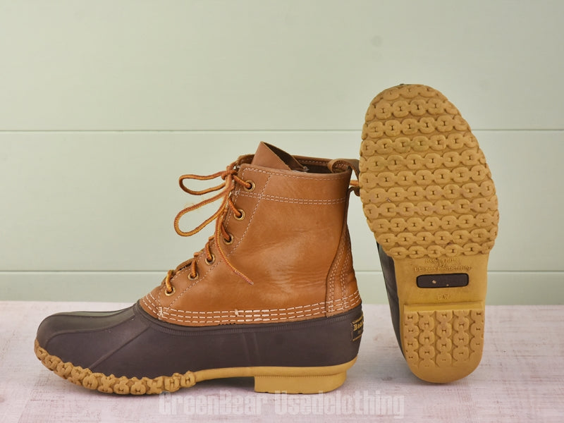 D093 USA製 L.L.Bean ビーンブーツ 茶 メンズ 25cmくらい