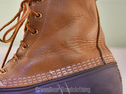 D093 USA製 L.L.Bean ビーンブーツ 茶 メンズ 25cmくらい