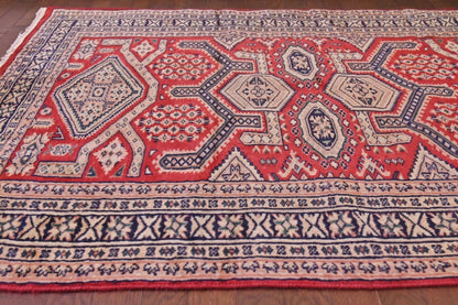 RAGU195 トライバルラグ ウール絨毯 アンティーク ヴィンテージ 92cm×147cm